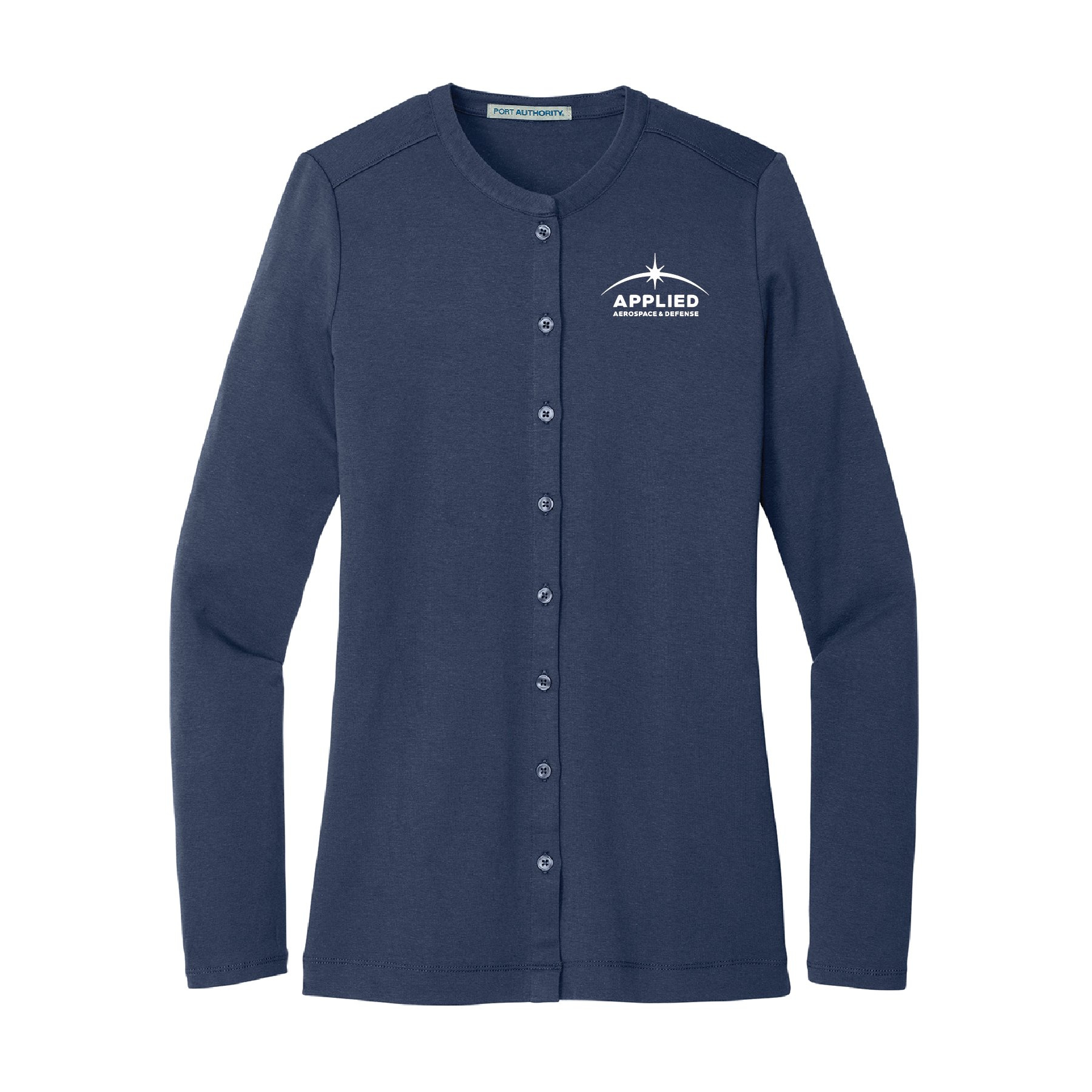 Port Authority® Women's Concept Stretch Button-Front Cardigan.