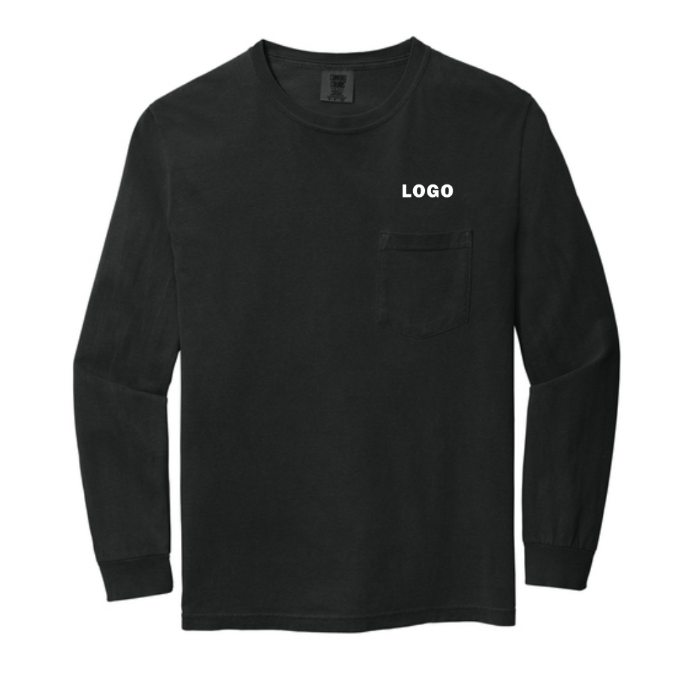 Comfort Colors® Heavyweight Ring Spun Long Sleeve Pocket Tee
