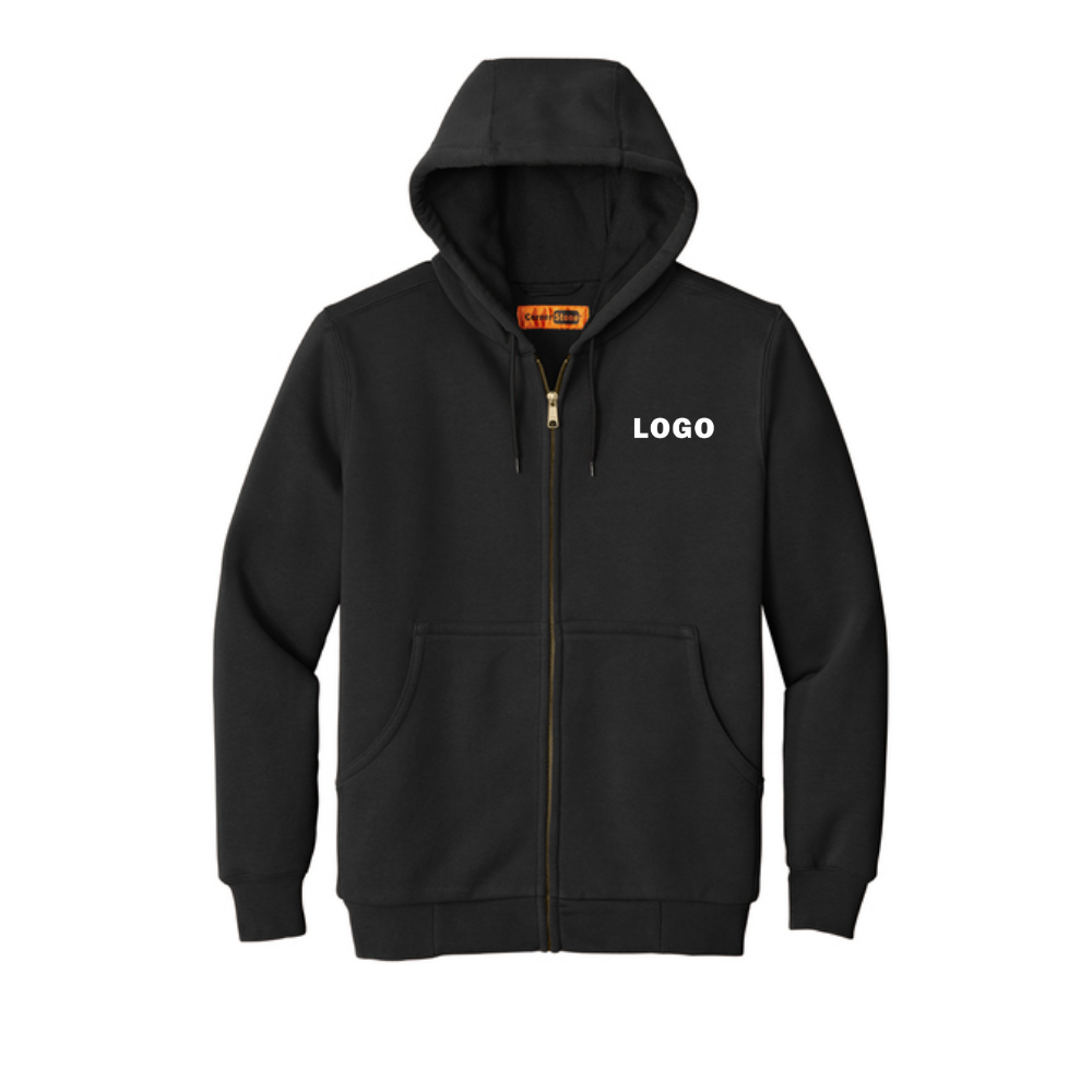 CornerStone® Heavyweight Full-Zip Hooded Sweatshirt with Thermal Lining