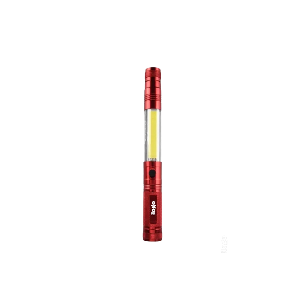 Telescoping Magnet Pickup Tool Extendable LED Flashlight