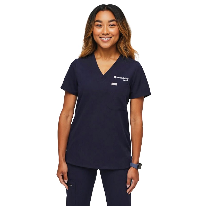 Women's CoolSculpting® Elite FIGS Catarina™ One-Pocket Scrub Top