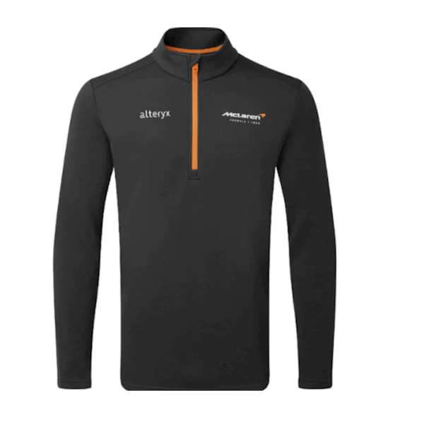 McLaren Co-Branded Partner - 1/4 Zip Sweater
