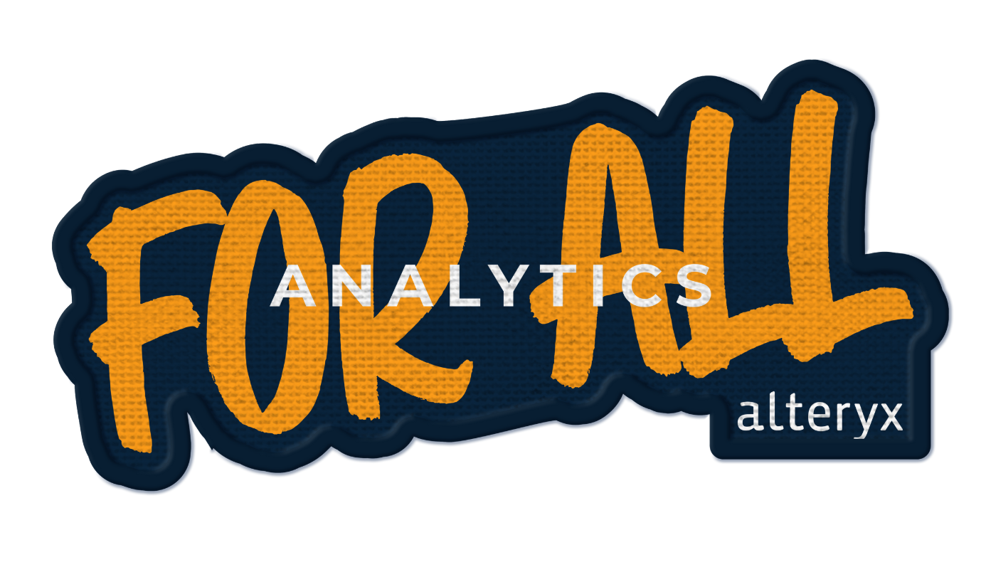 Alteryx Woven Patch Analytics For All