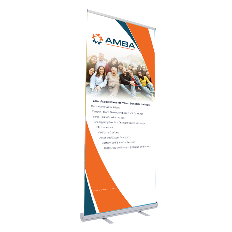 36" Retractable Banner Display