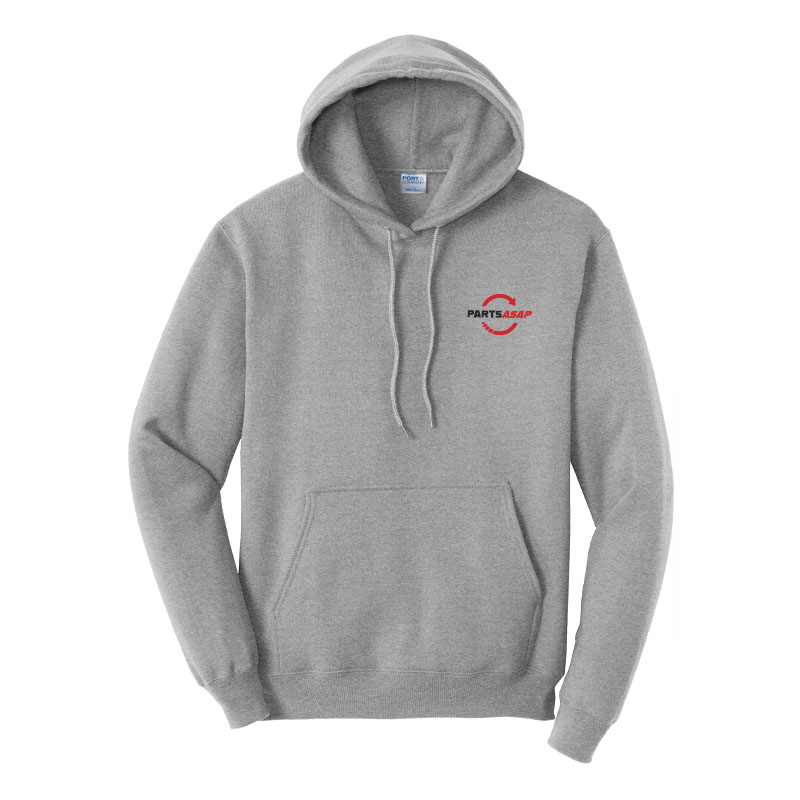PARTS ASAP Port & Company Pullover Men's Hoodie-Grey