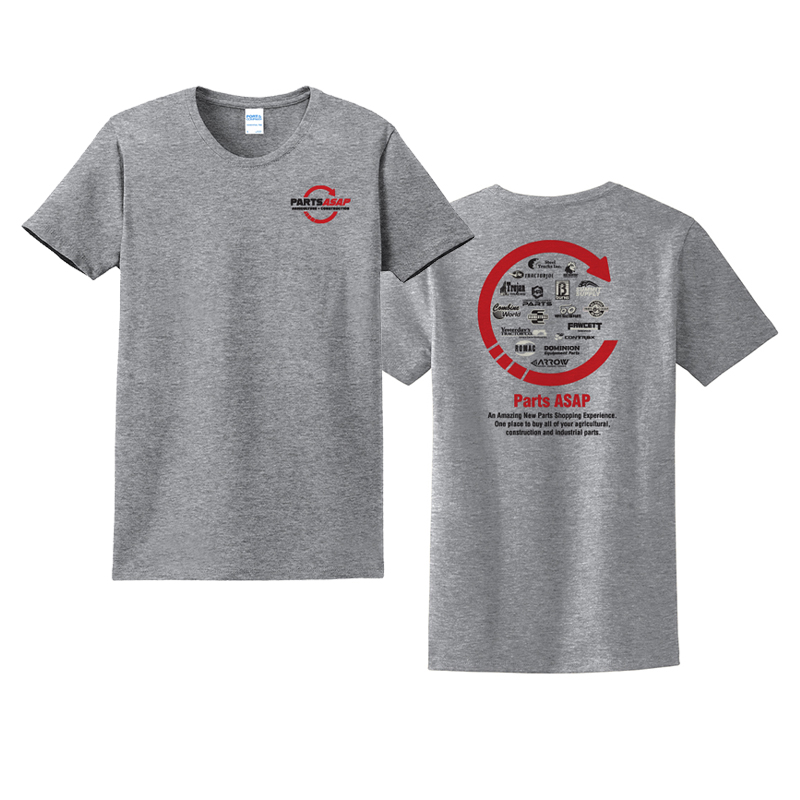 PARTS ASAP Port & Company Ladies All Logo T-Shirt