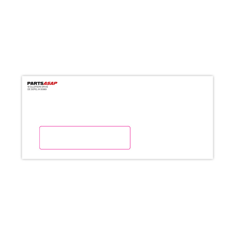 #10 Envelope - With Window