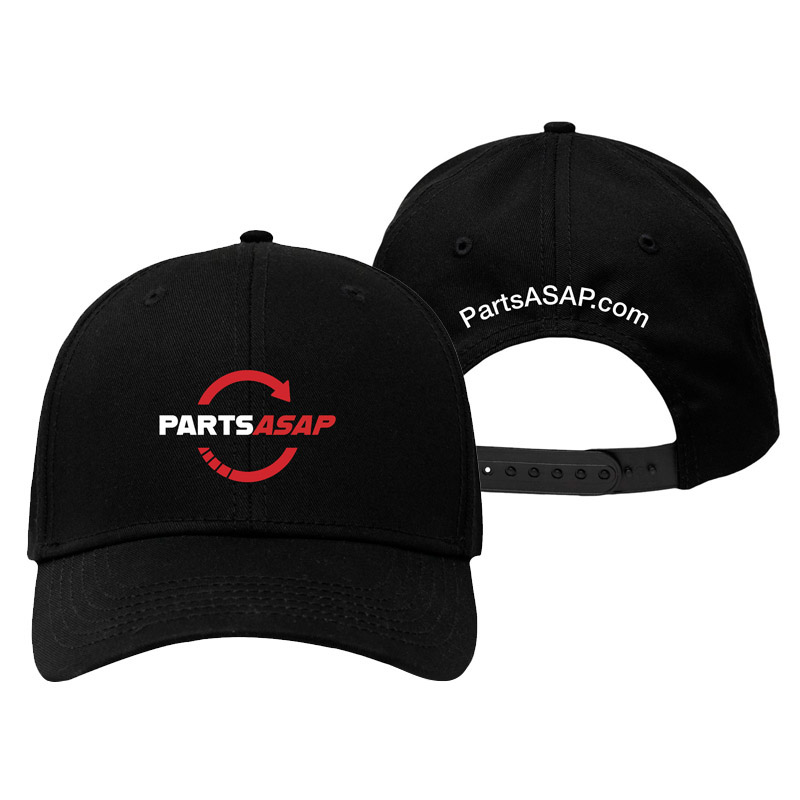 PARTS ASAP Traditional Trucker Cap - Black