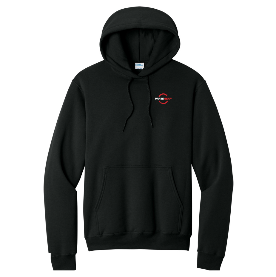 PARTS ASAP Port & Company Pullover Ladies Hoodie-Black
