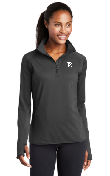 Sport-Tek® Ladies Sport-Wick® Stretch 1/2-Zip Pullover - starting at $40.75
