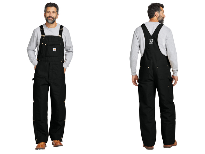 Carhartt® SHORT Firm Duck Insulated Bib Overalls - starting at $148