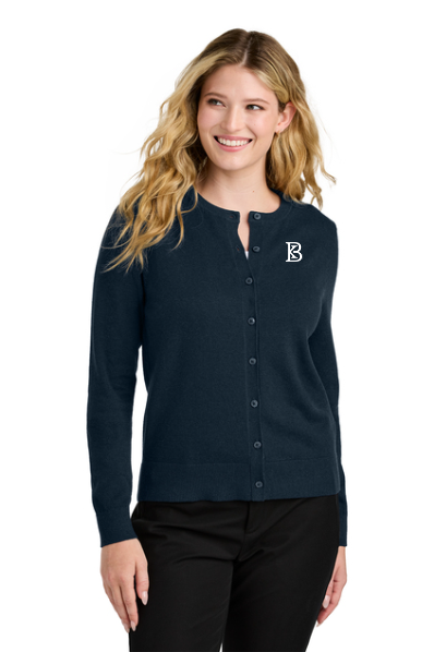 Port Authority® Women’s Easy Care Crewneck Cardigan Sweater - starting at $45.85