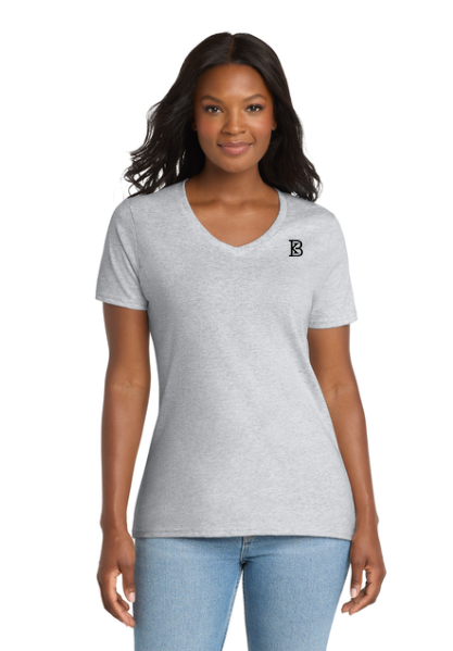 Port & Co™ Women's Core Cotton V-Neck Tee - starting at $13.65