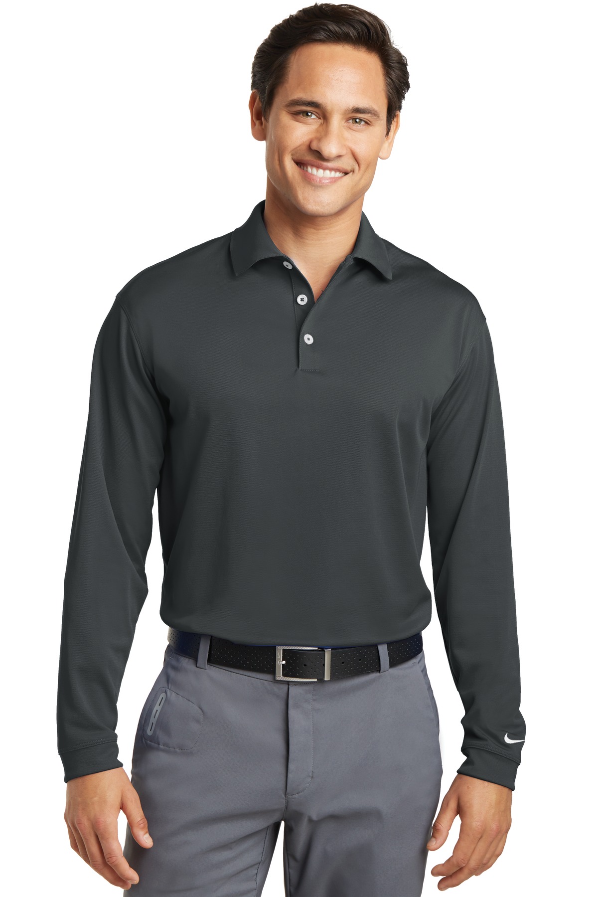 Nike Tall Long Sleeve Dri-FIT Stretch Tech Polo 604940