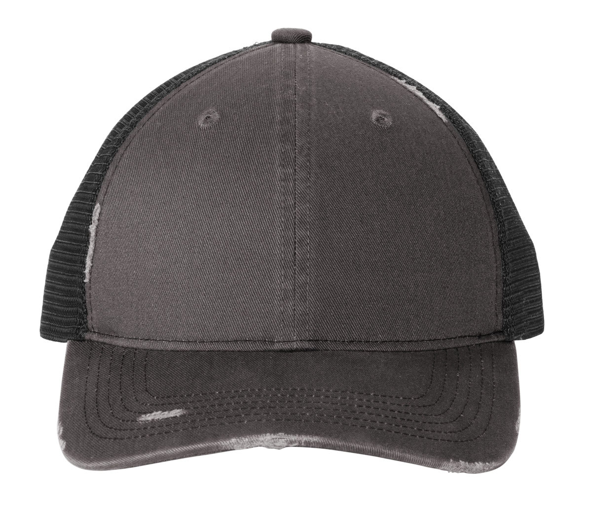 Port Authority Distressed Mesh Back Cap C600