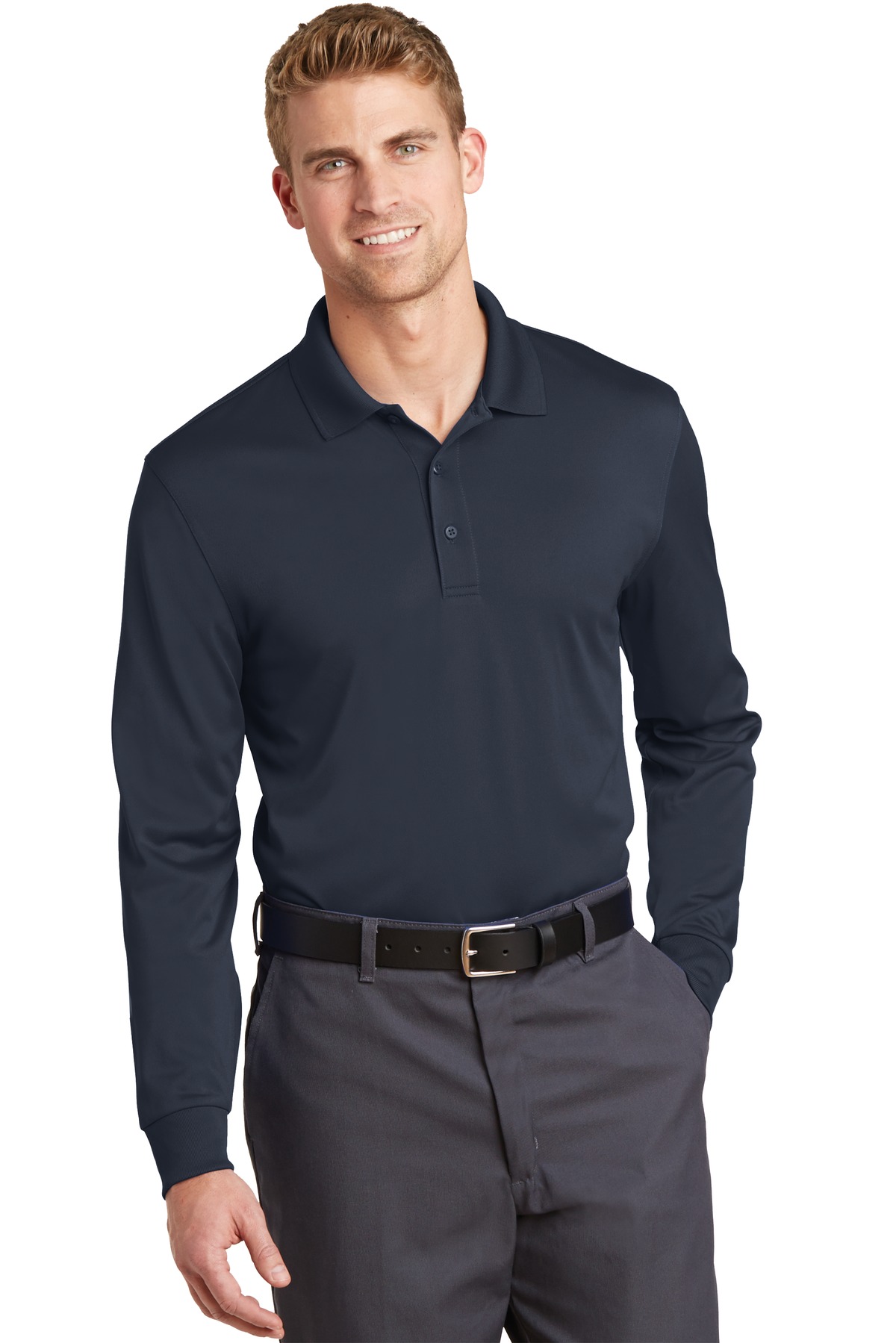 CornerStone Select Snag-Proof Long Sleeve Polo CS412LS