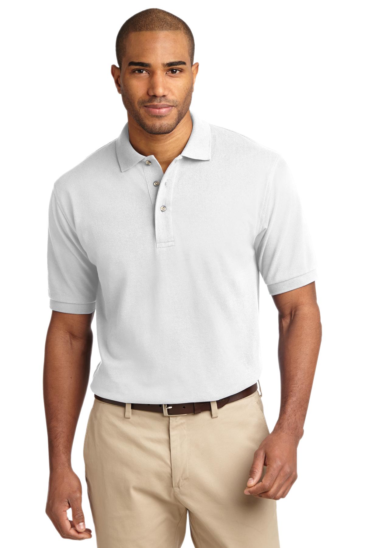 Port Authority Heavyweight Cotton Pique Polo K420