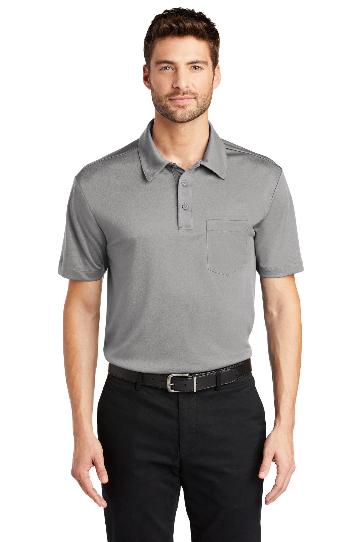 Port Authority Silk Touch Performance Pocket Polo K540P