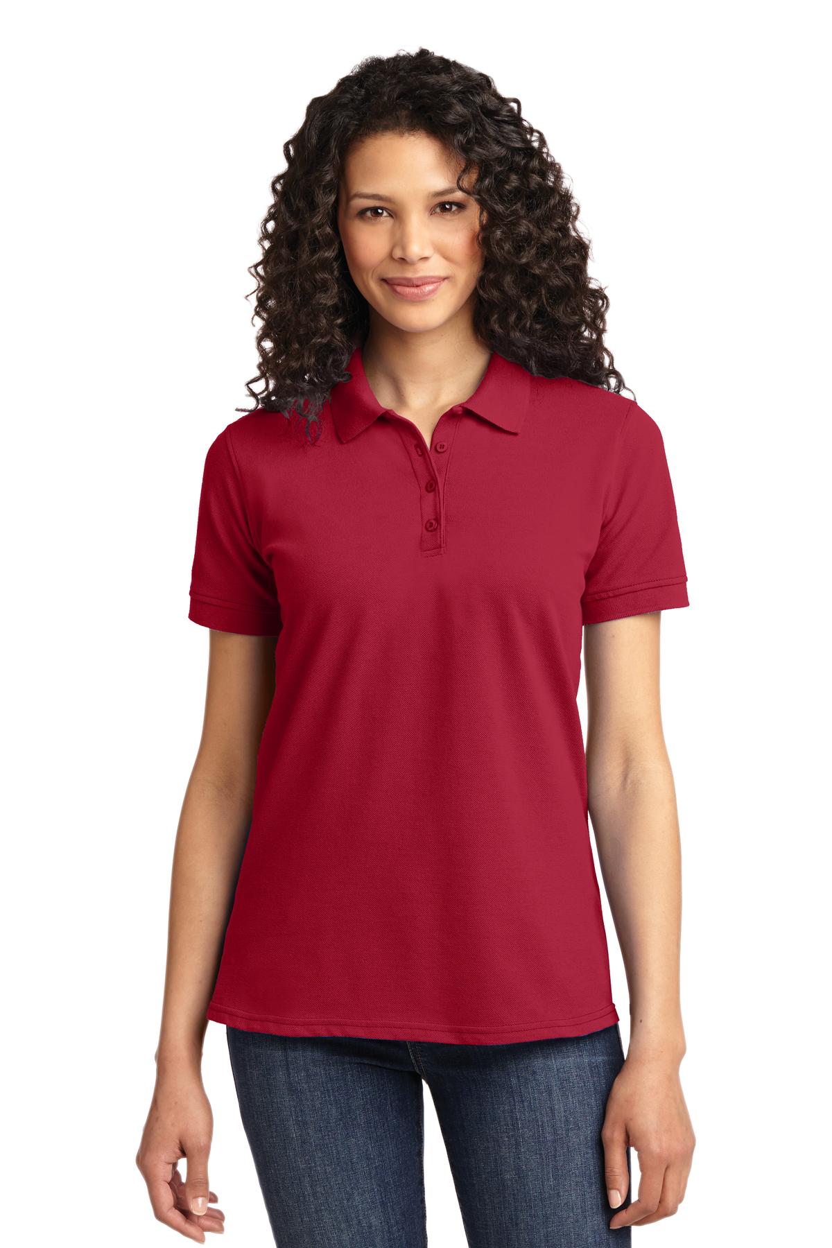 Port & Company Women's Core Blend Pique Polo LKP155