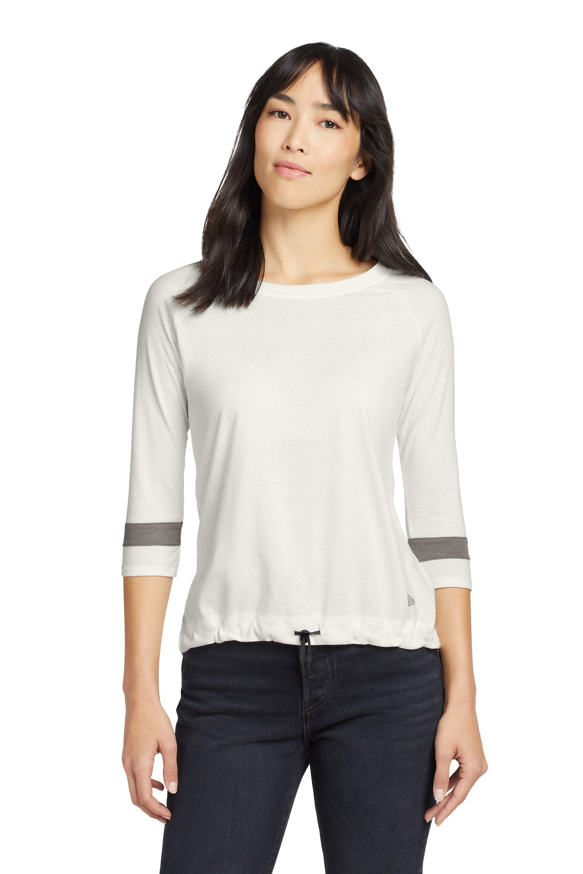New Era Women's Tri-Blend 3/4-Sleeve Tee LNEA136