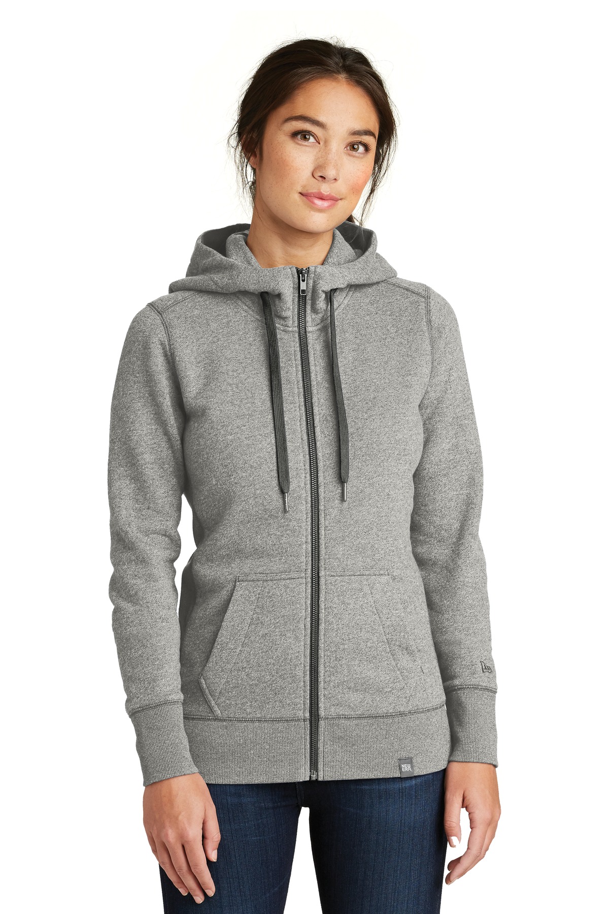 New Era Women's French Terry Full-Zip Hoodie LNEA502
