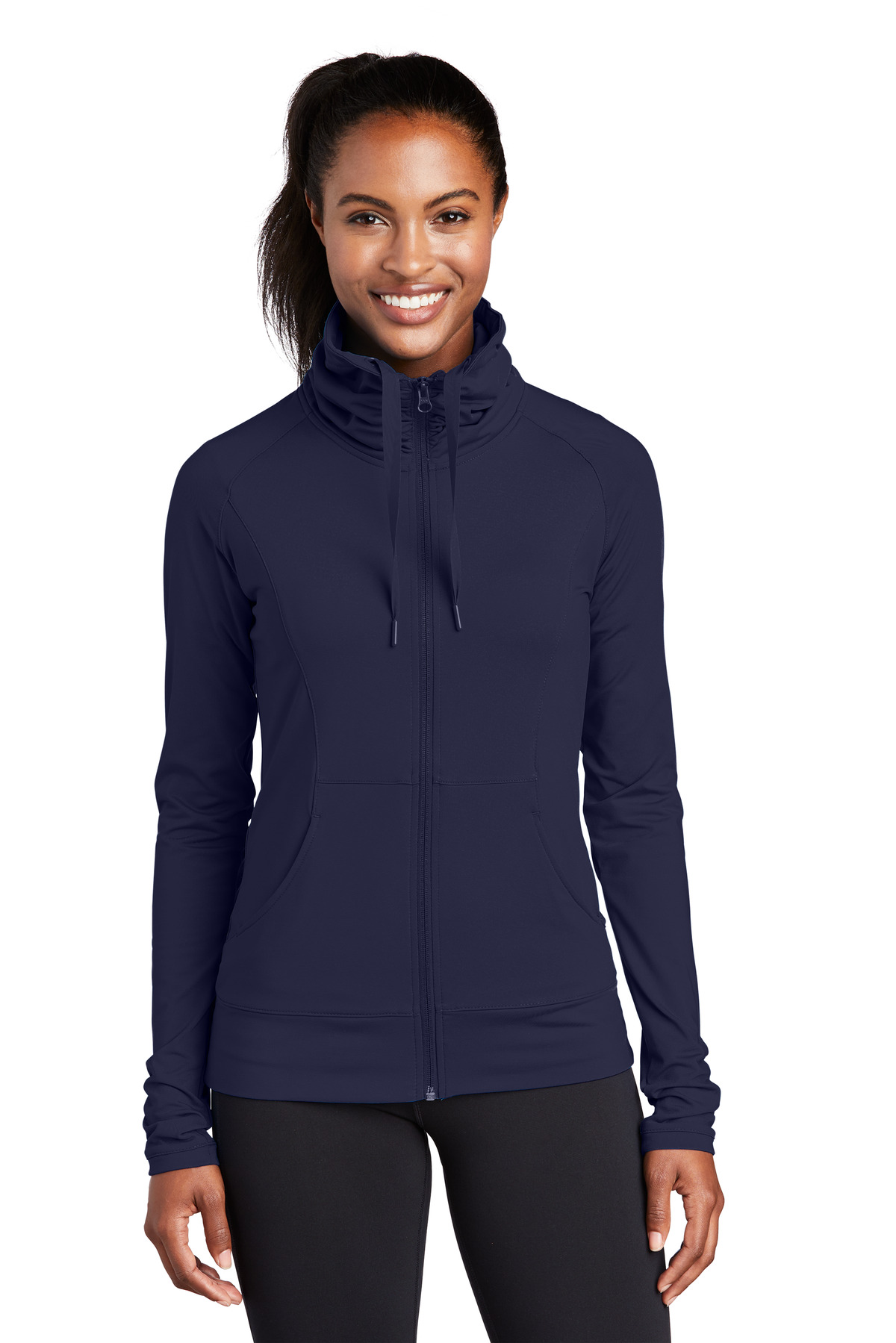 Sport-Tek Women's Sport-Wick Stretch Full-Zip Jacket LST852