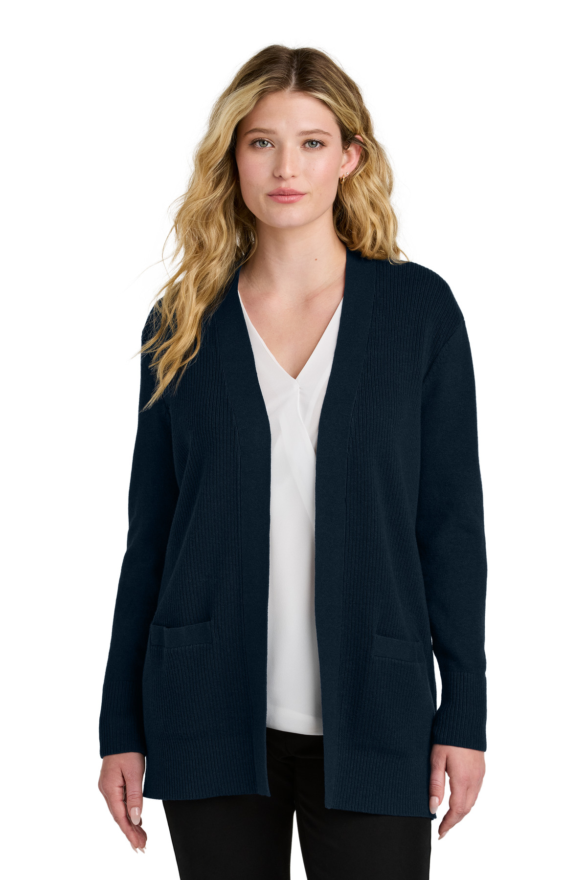 Port Authority Women's Easy Care Open-Front Cardigan Sweater LSW2890