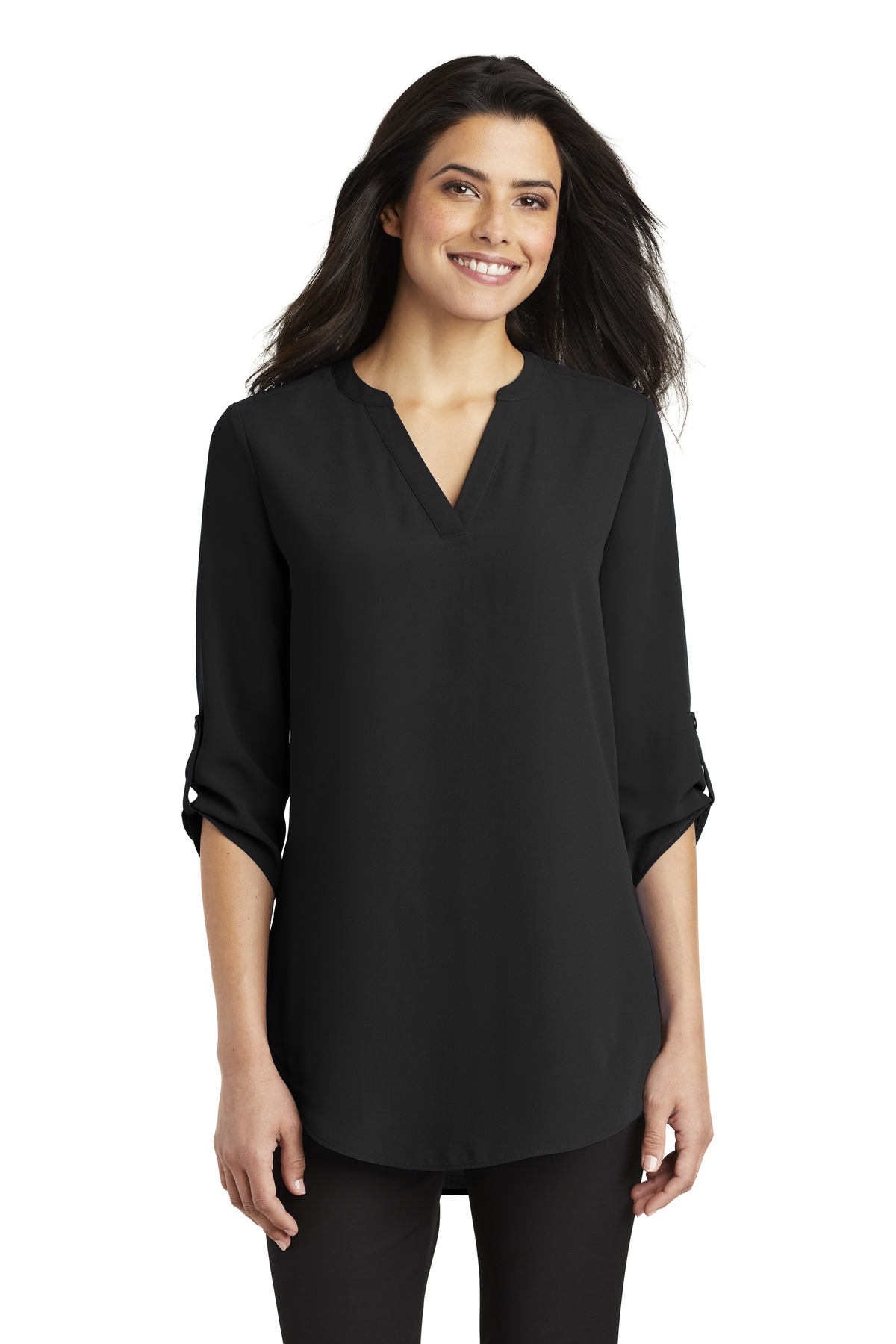 Port Authority Women's 3/4-Sleeve Tunic Blouse LW701