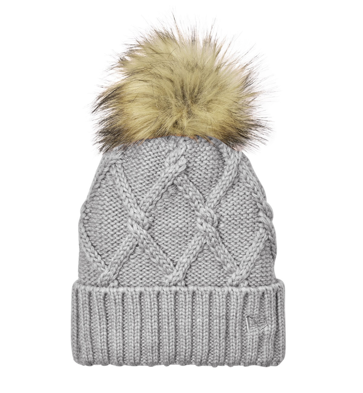 New Era Faux Fur Pom Beanie NE911