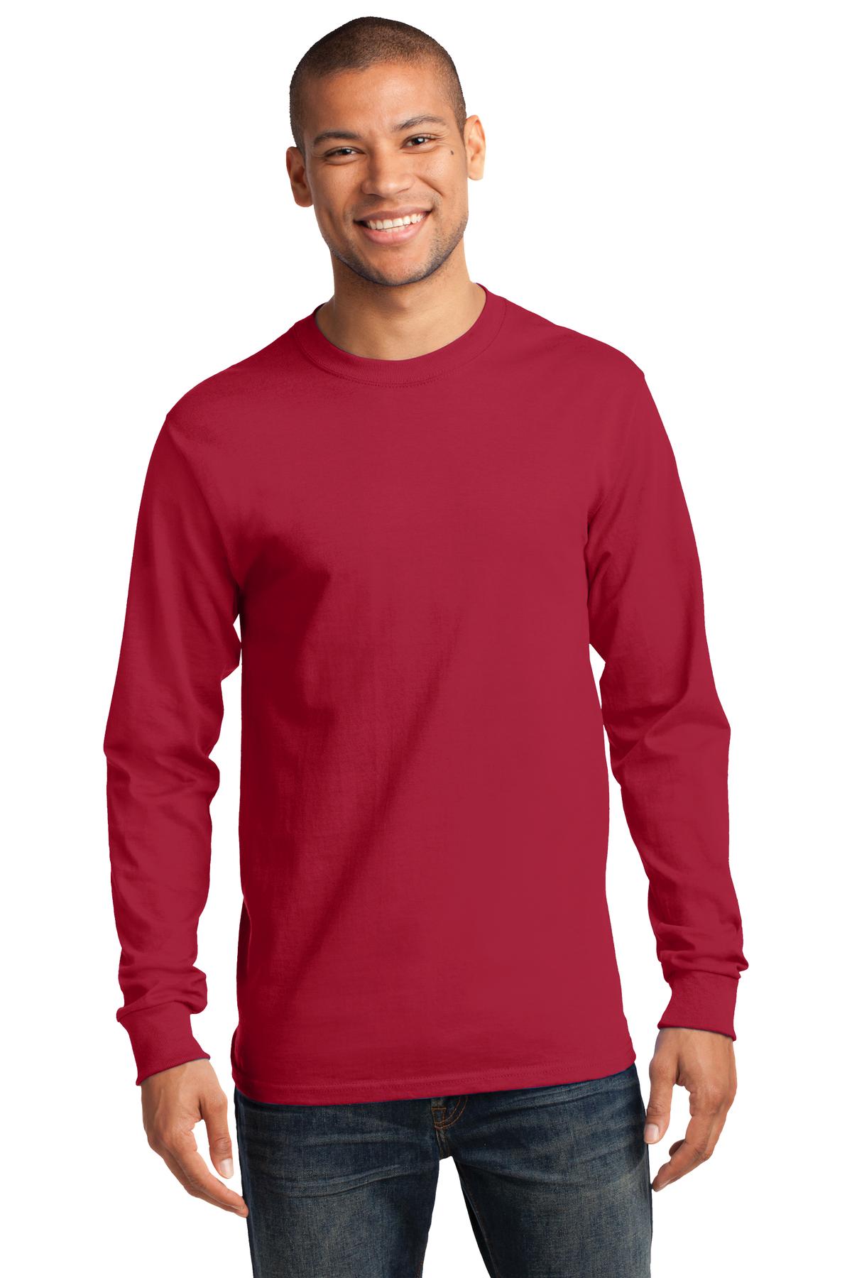Port & Company Tall Long Sleeve Essential Tee PC61LST
