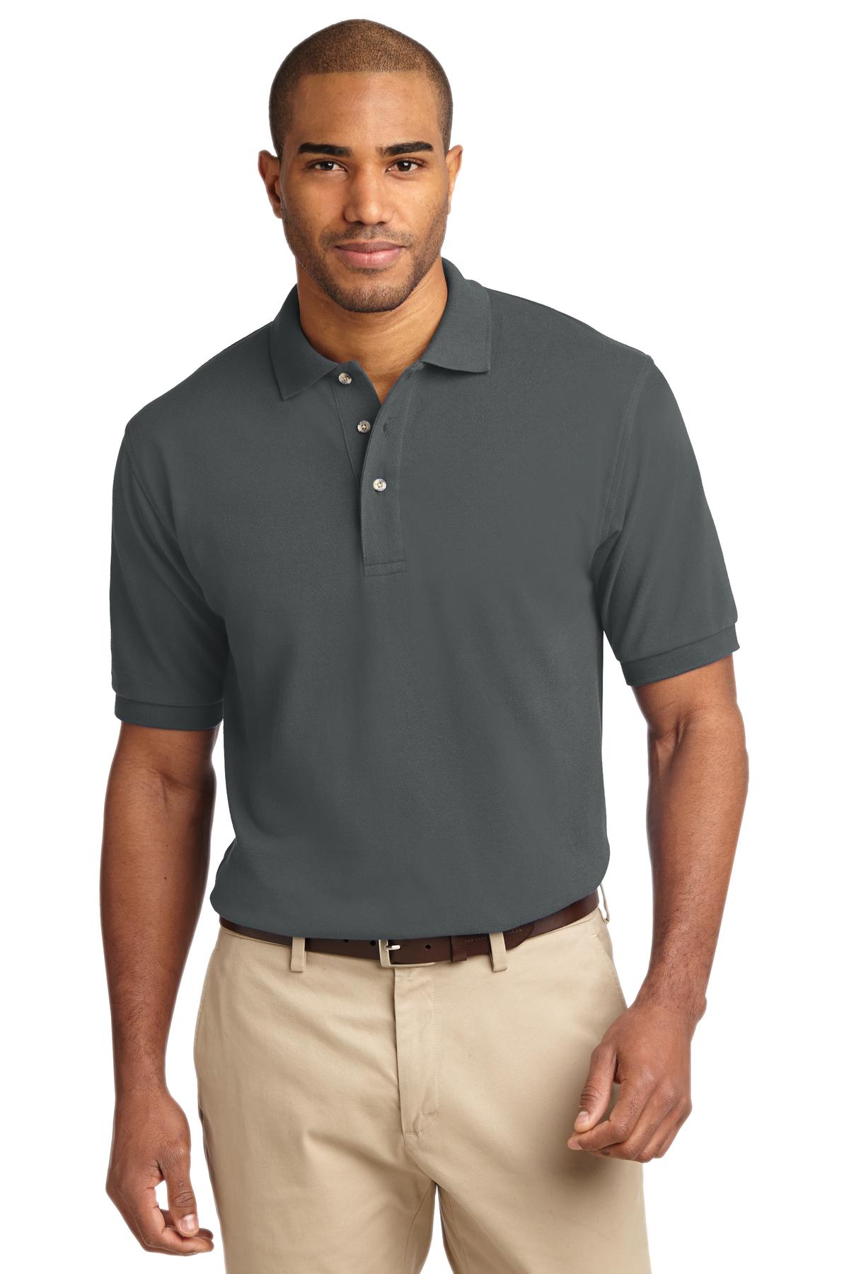 Port Authority Tall Heavyweight Cotton Pique Polo TLK420