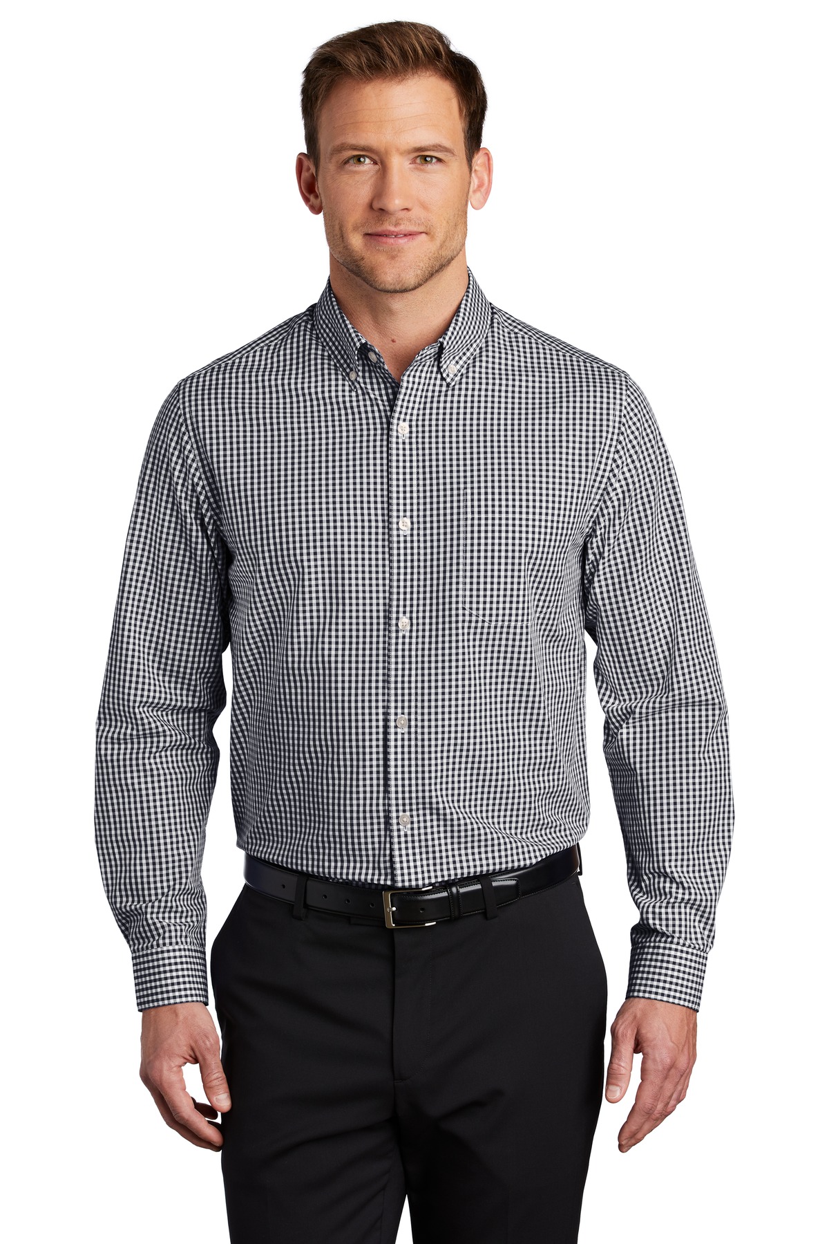 Port Authority Broadcloth Gingham Easy Care Shirt W644
