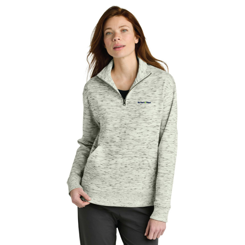 tentree Women's Space Dye Fleece 1/4-Zip TTCW6108