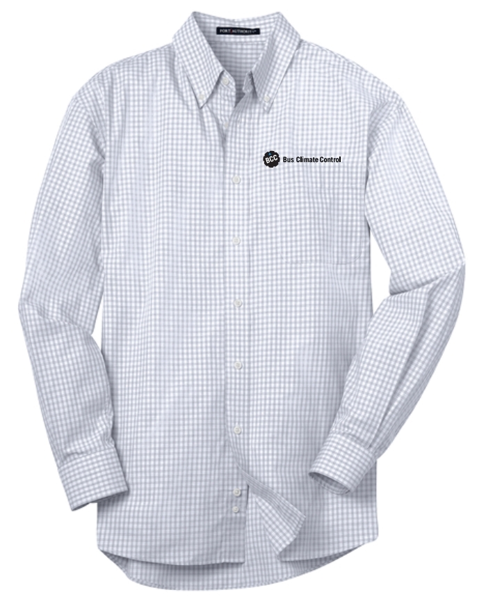 Port Authority Plaid Pattern Easy Care Shirt