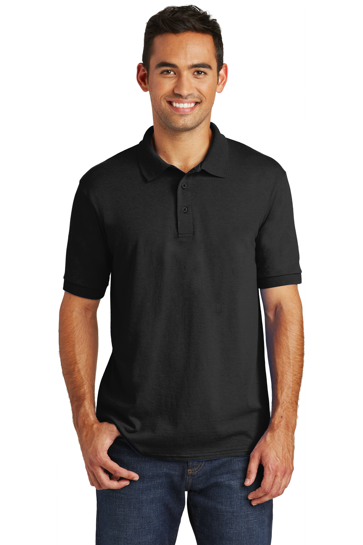 Port and Company Jersey Knit Polo