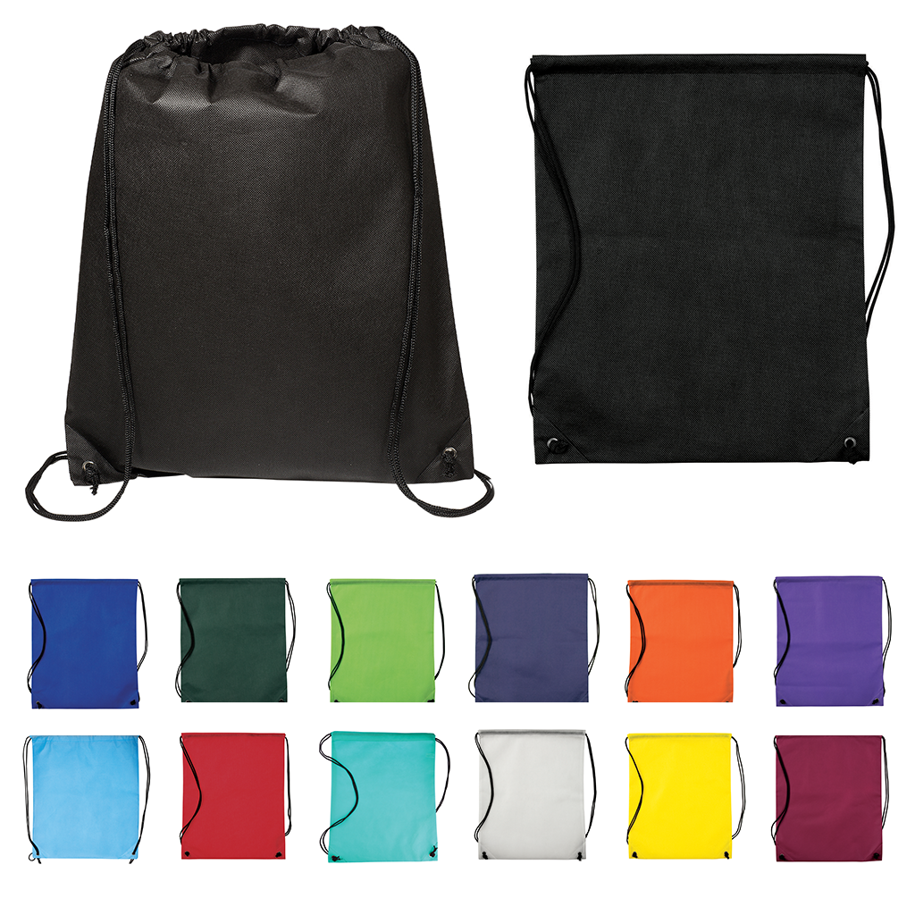 Drawstring Backpack with Custom Imprint