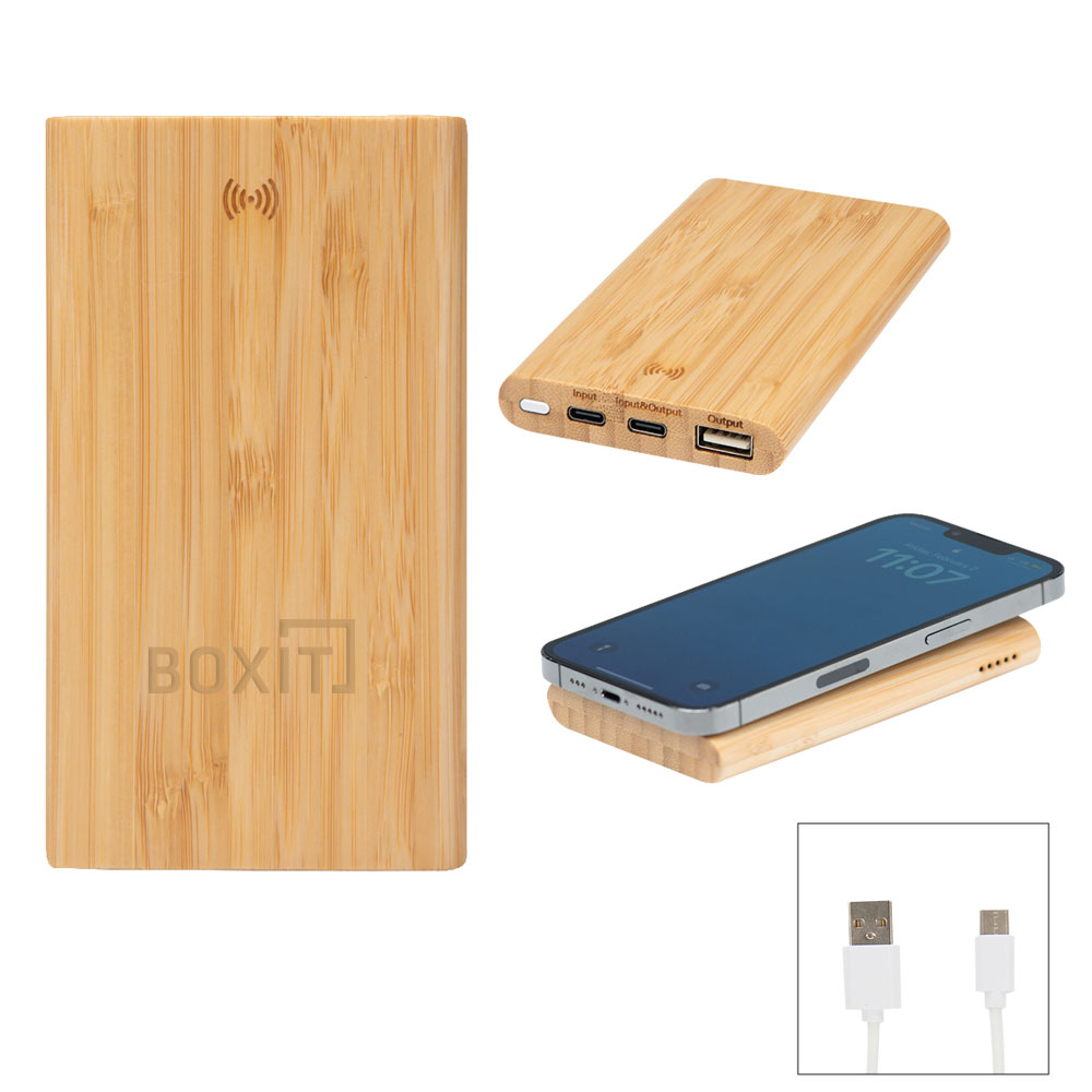 Power Bank & Wireless Charger Combo 