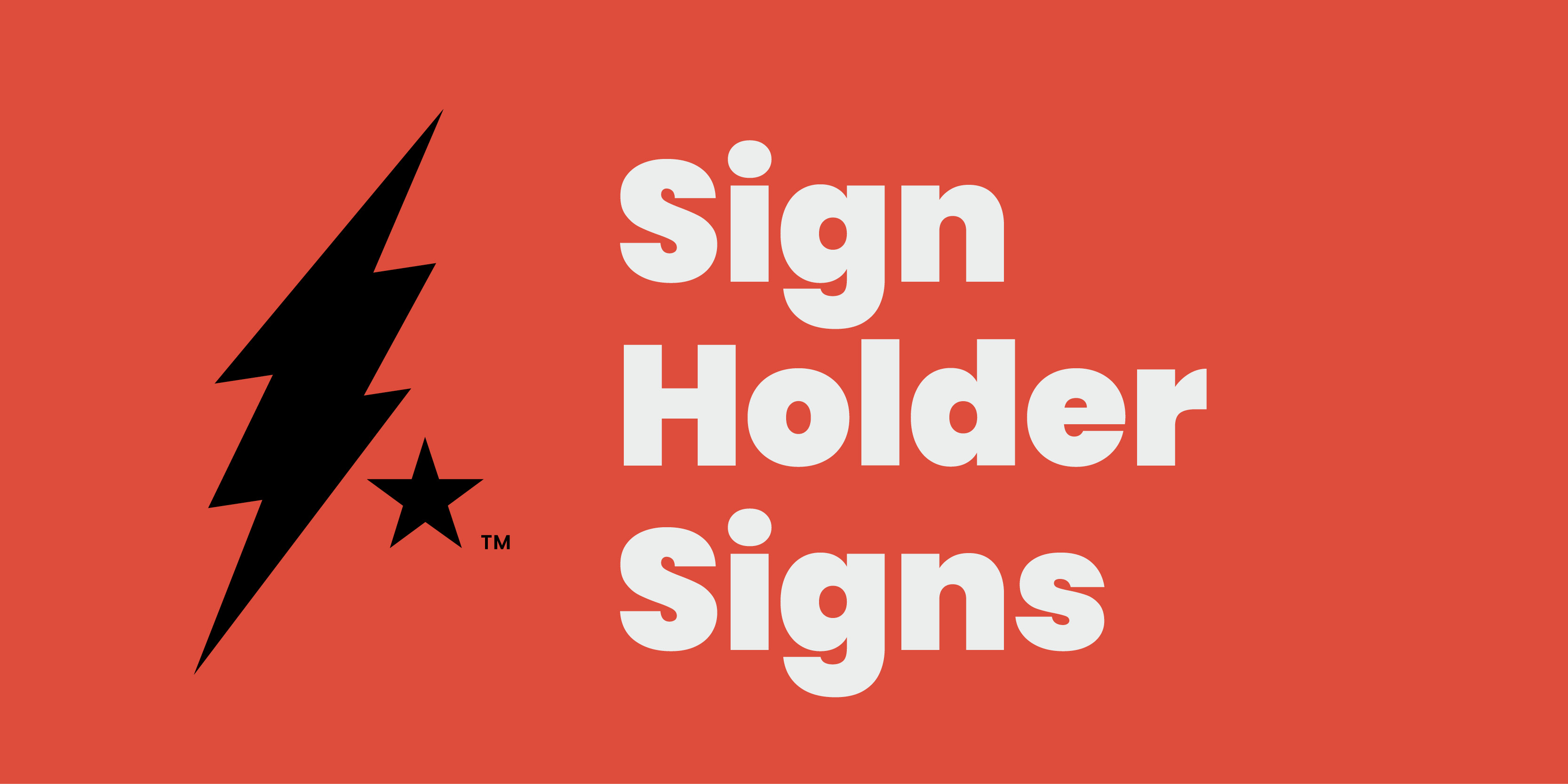 Sign Holder Signs