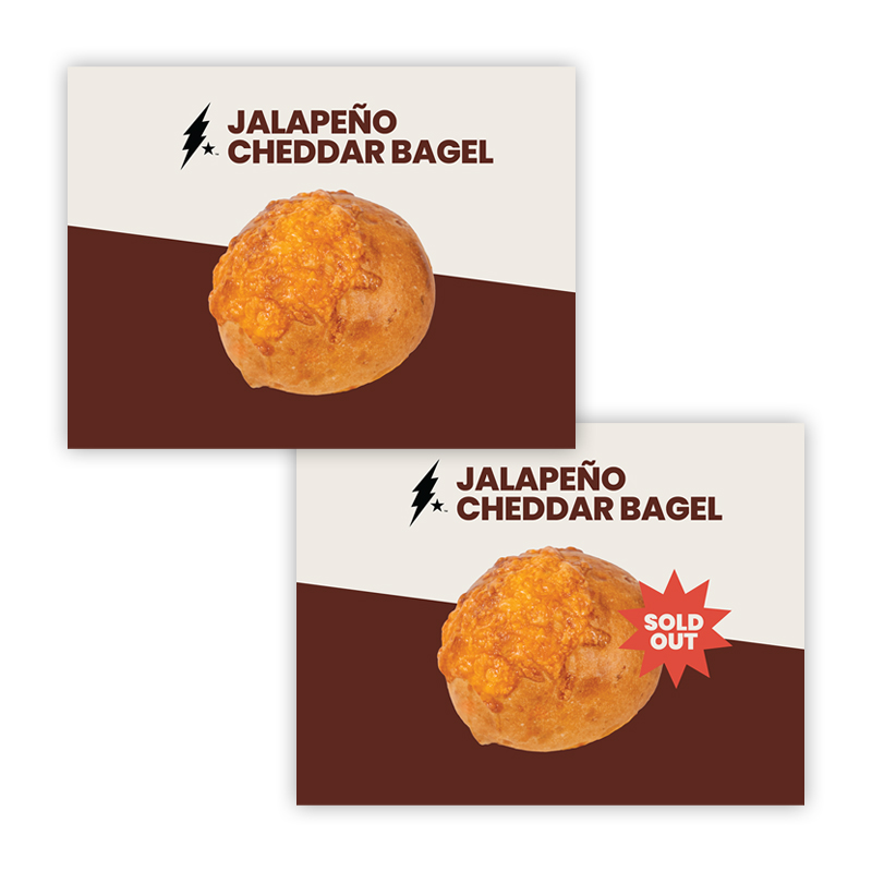 Jalapeno Cheddar Sandwich Sign