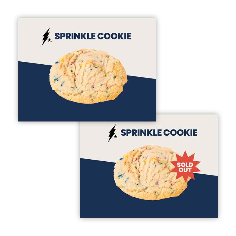 Sprinkle Cookie Sign