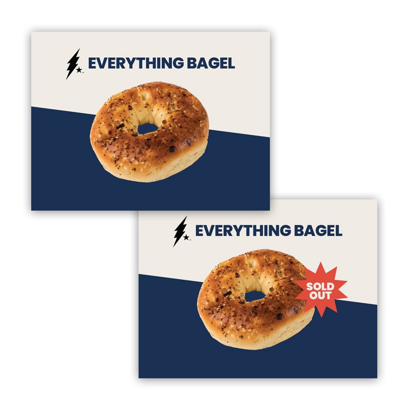Everything Bagel Pastry Tag