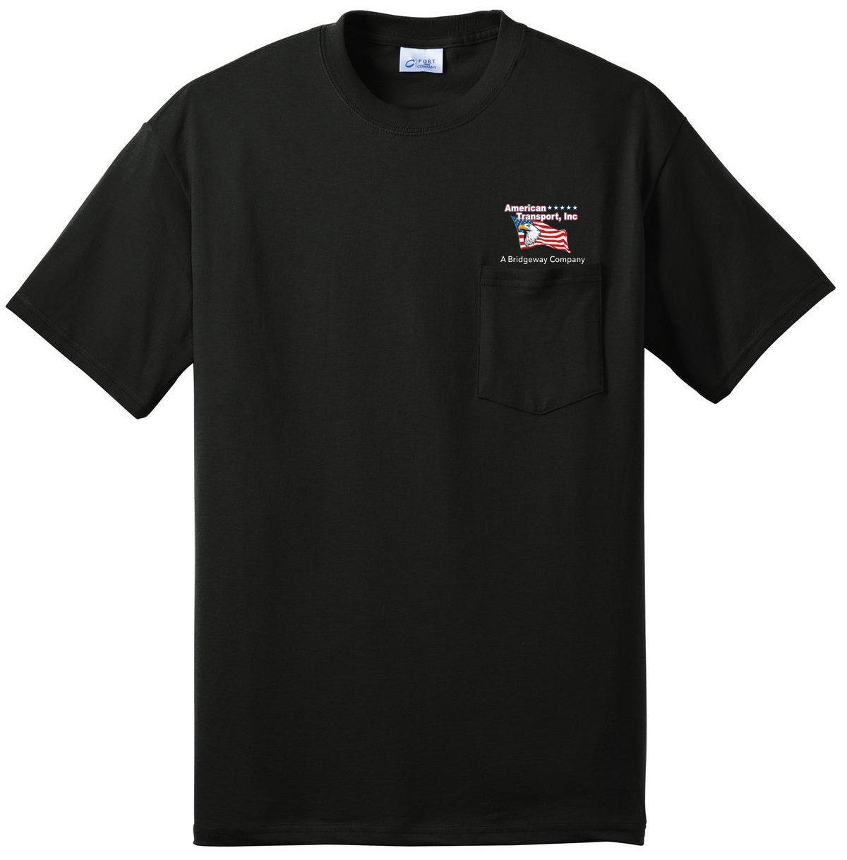 American Transport Port & Company Core Blend Pocket Tee