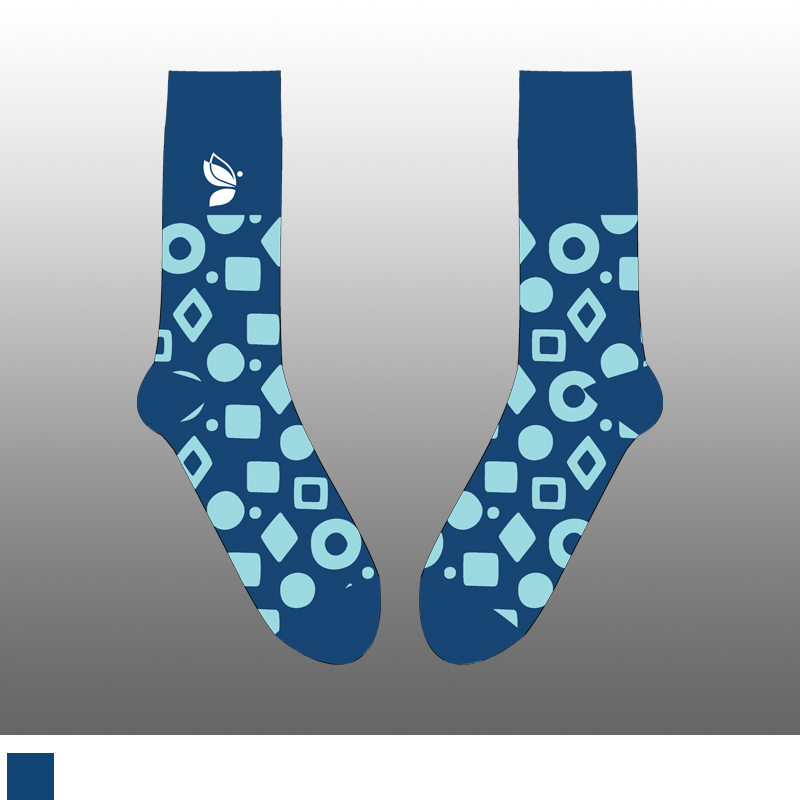 DTG Printed Custom Socks