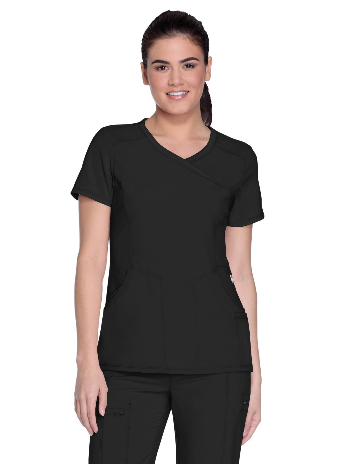 Cherokee Infinity Women's Mock Wrap Top 2625A