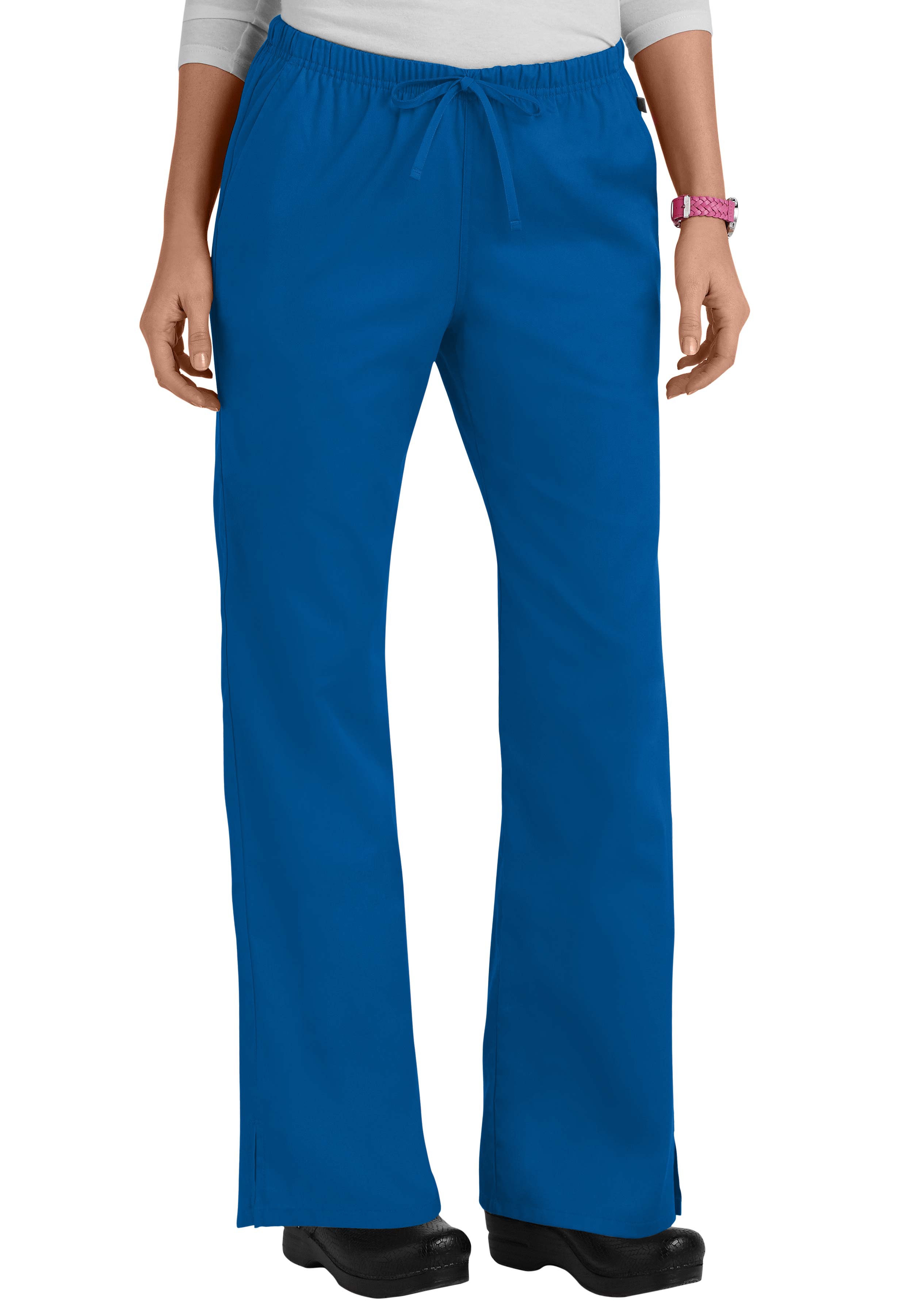 Cherokee Workwear Originals Women's Flare Drawstring Pant, 4101