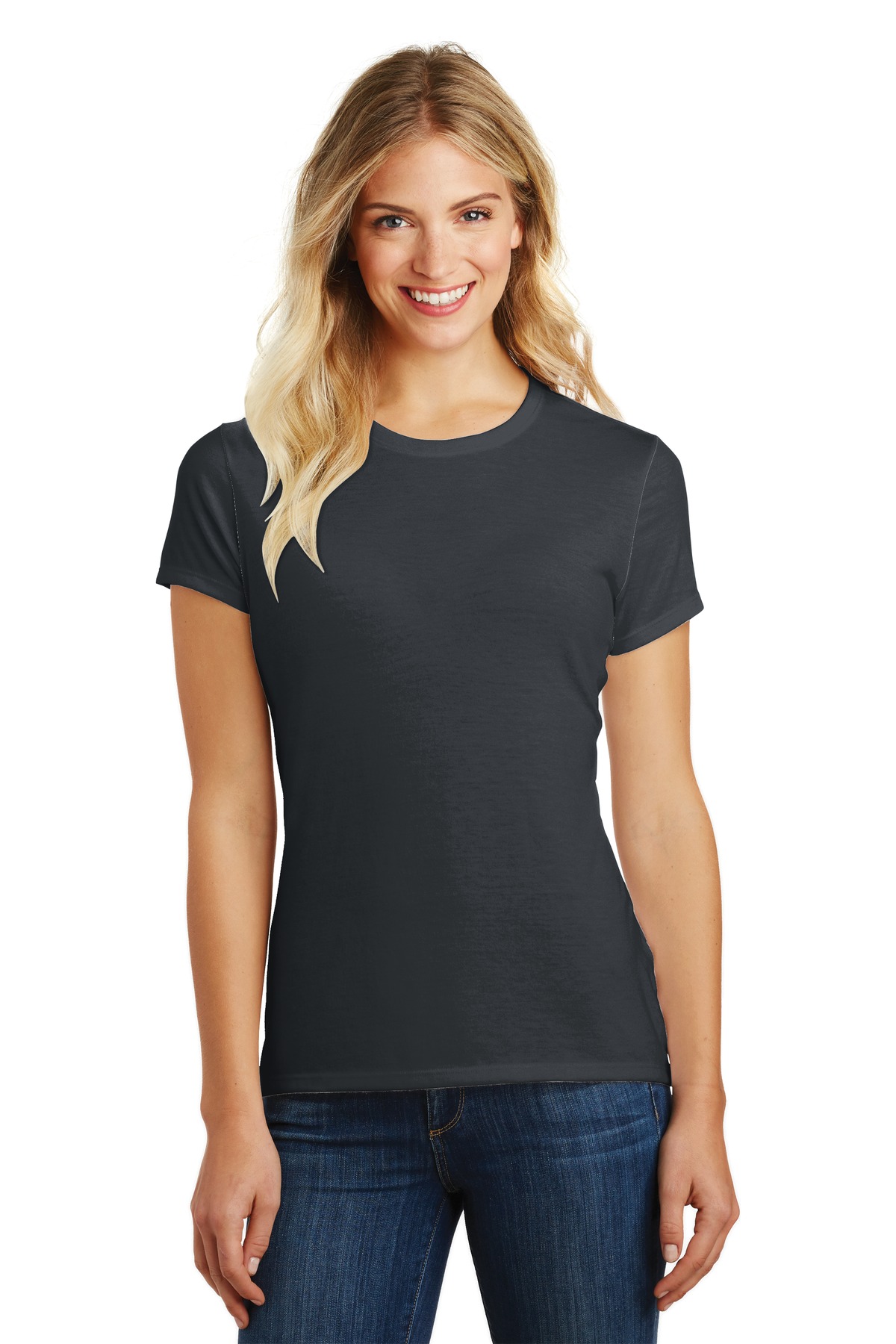 District  Women's Perfect BlendTee. DM108L