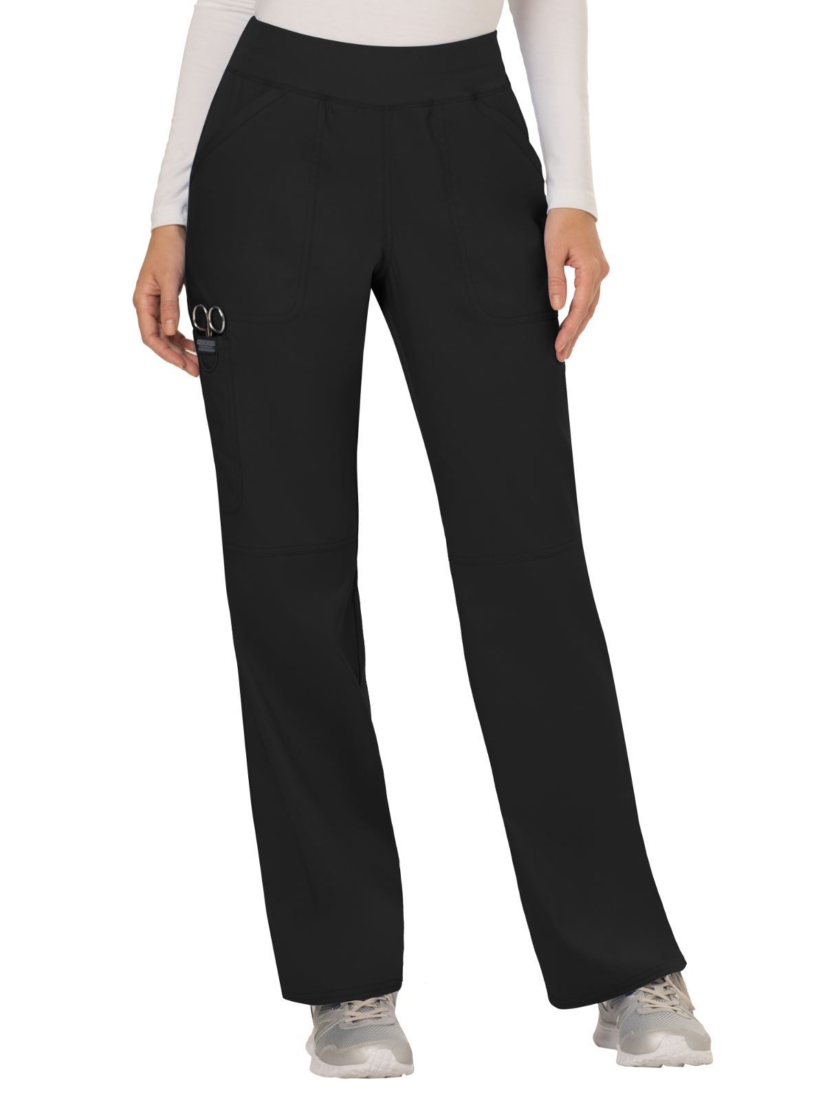 Cherokee Workwear Revolution Women's  Pull-On Cargo Pant. WW110