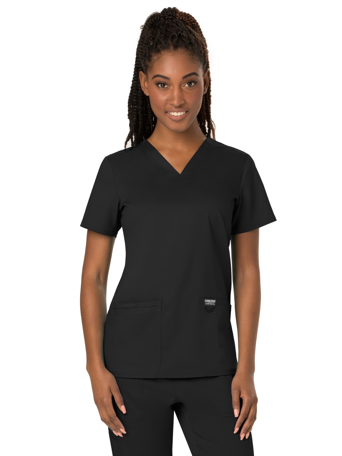 Cherokee Workwear Revolution Women's V-Neck Top WW620