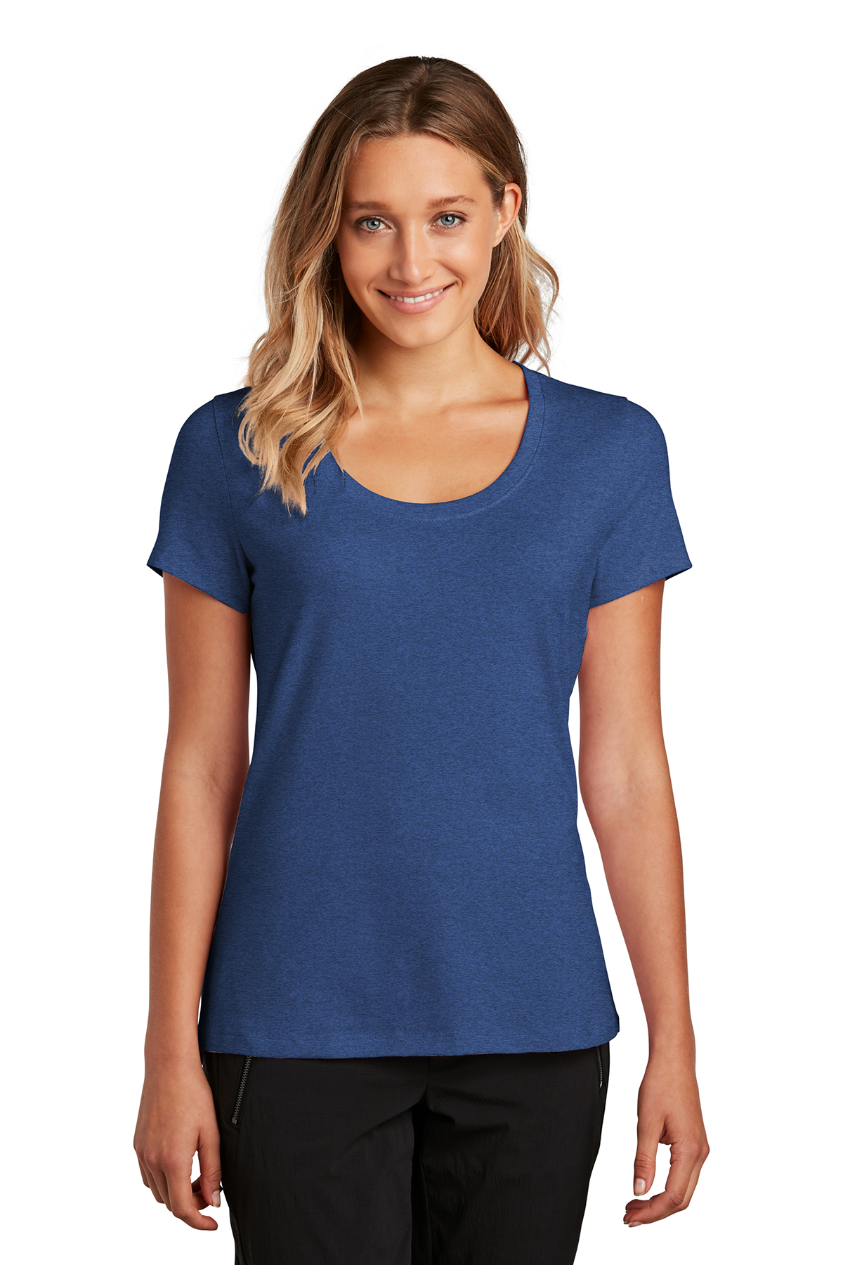 District Women's Flex Scoop Neck Tee.  DT7501