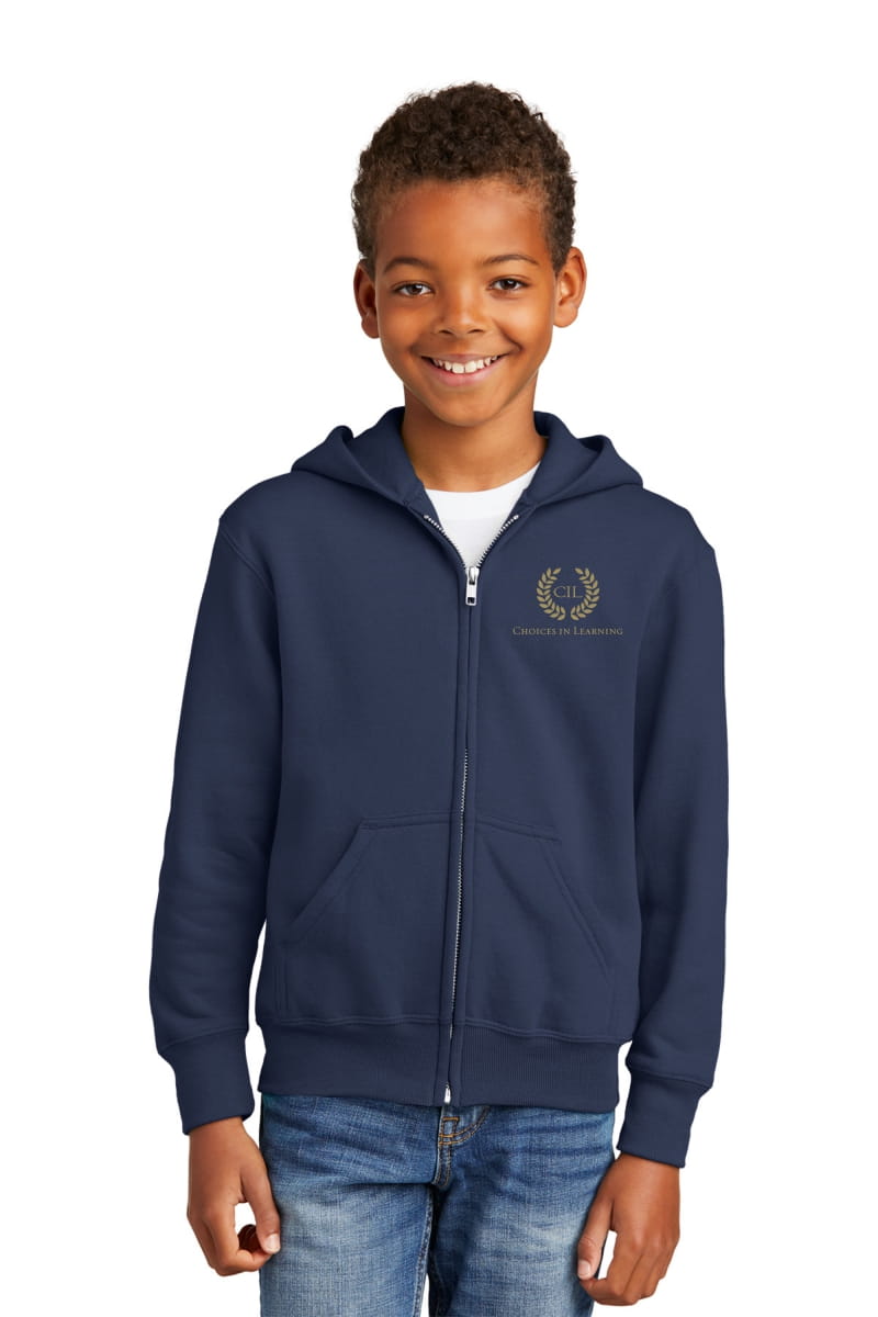 Youth Zip Hooded Sweatshirt : CIL-WE20A